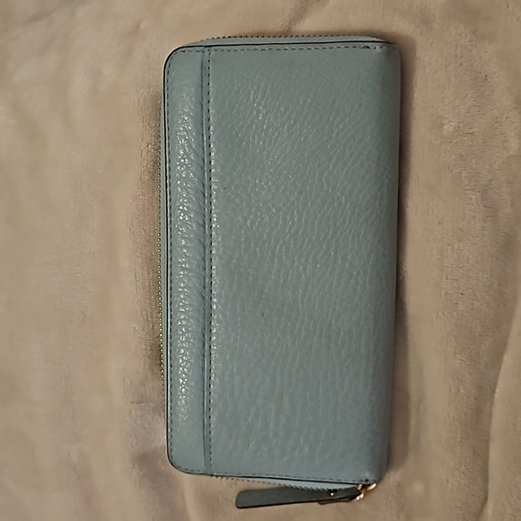 Blue Kate Spade New York Wallet Authentic - Picture 2 of 4